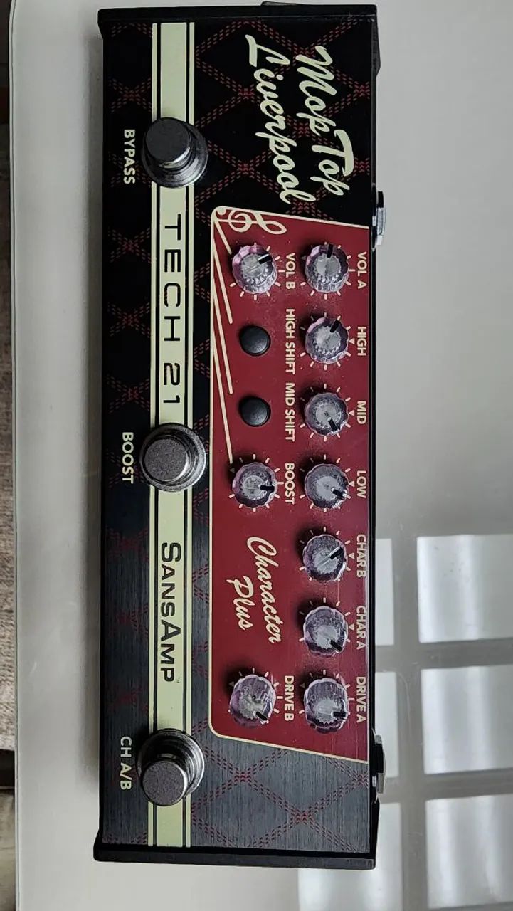 Pedal Voz Tech 21 Mop Top Liverpool - Novíssimo sem uso