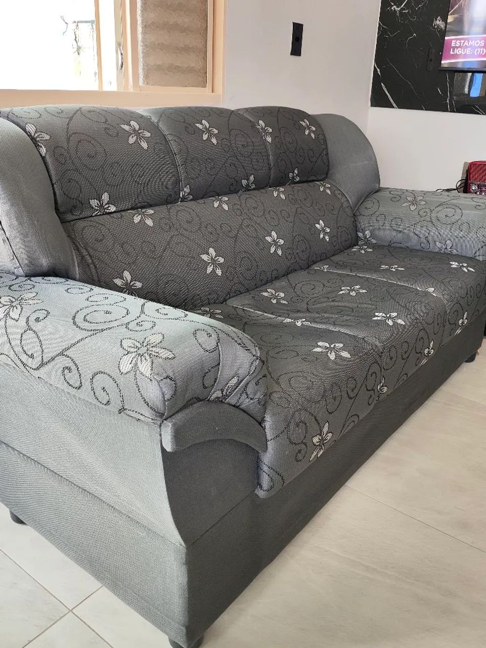 VENDO SOFÁ 3 LUGARES 65204307945601120