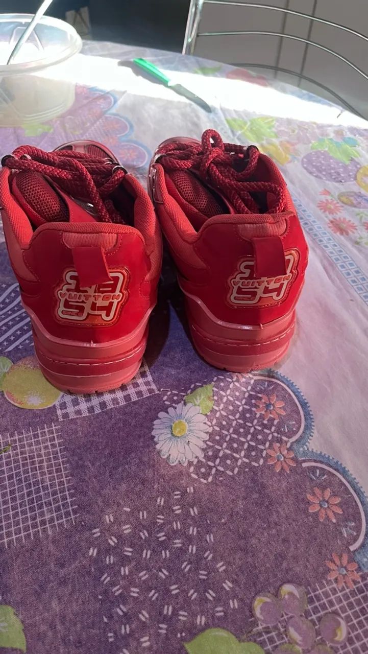 Tênis vermelho  - Foto 4