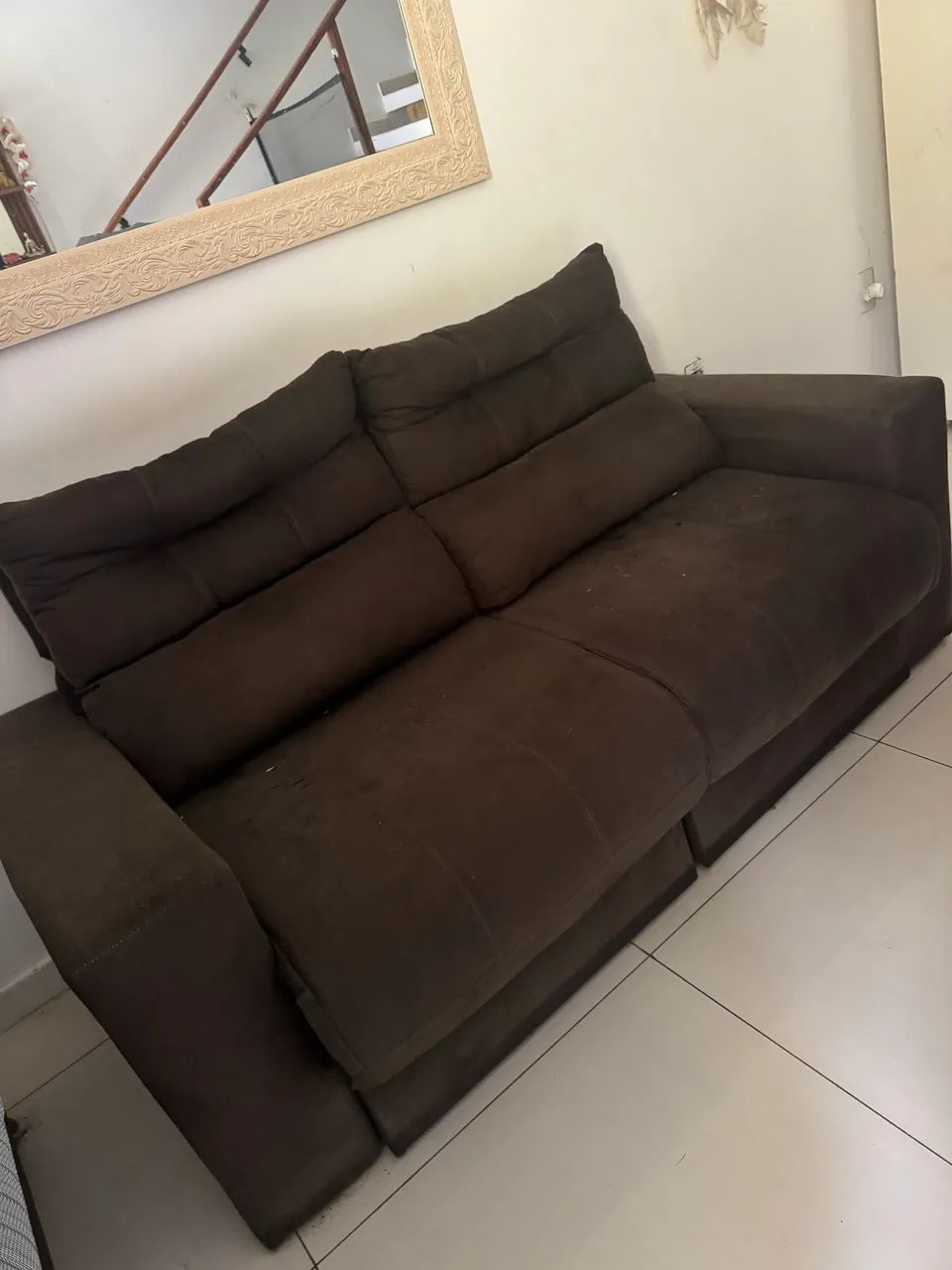 Sofá usado reclinável 250,00 - Foto 2