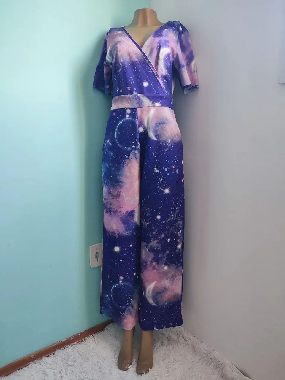 Macacão longo feminino estampado  - Foto 2