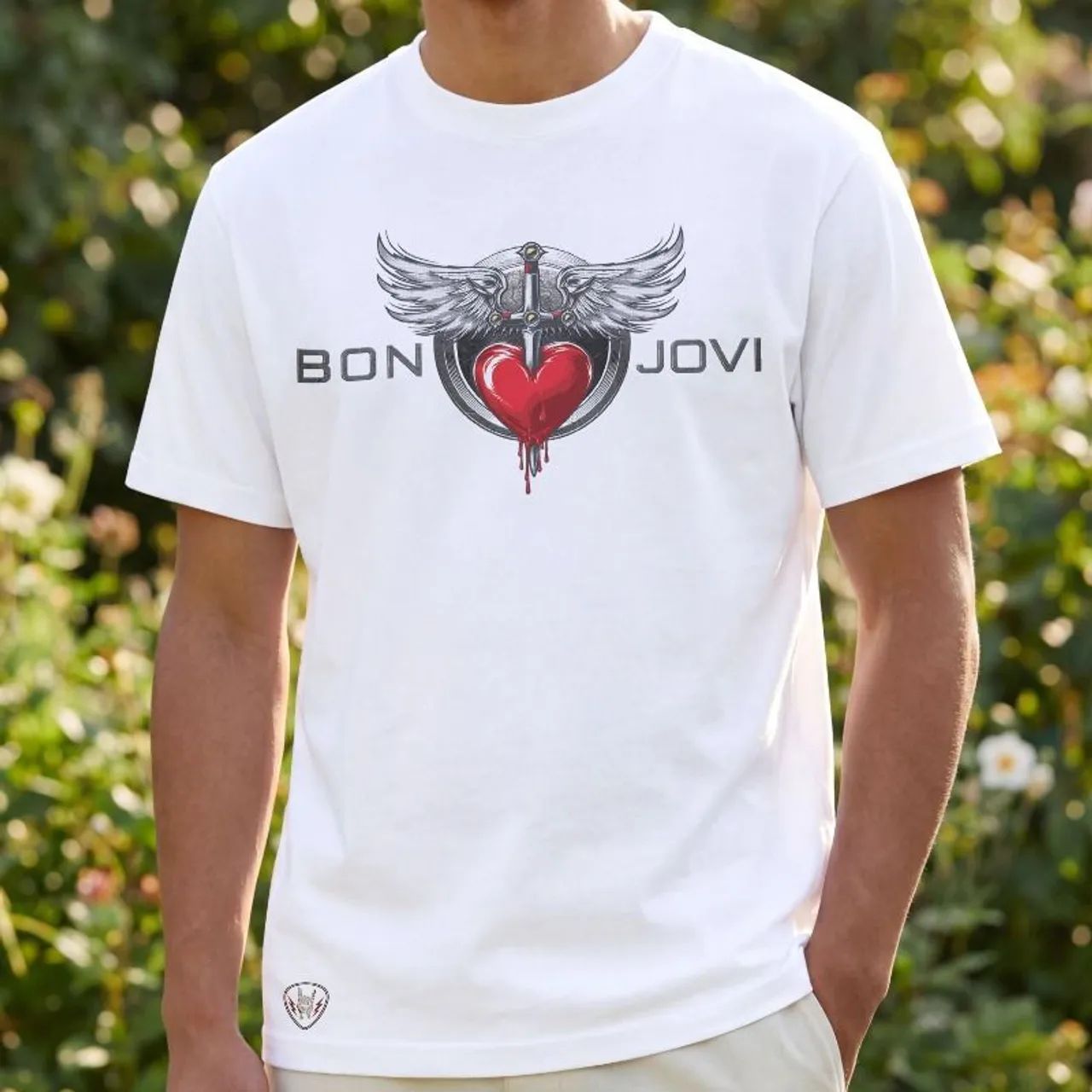 Camisetas de rock variadas masculino e feminino 