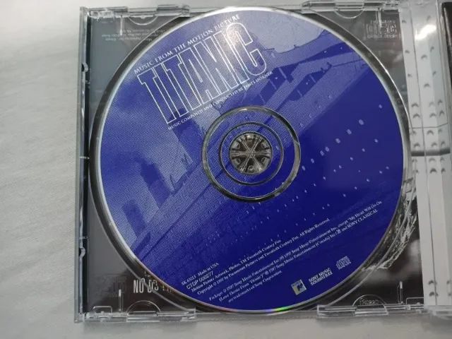 Cd Titanic Music From The Motion Picture - Foto 3