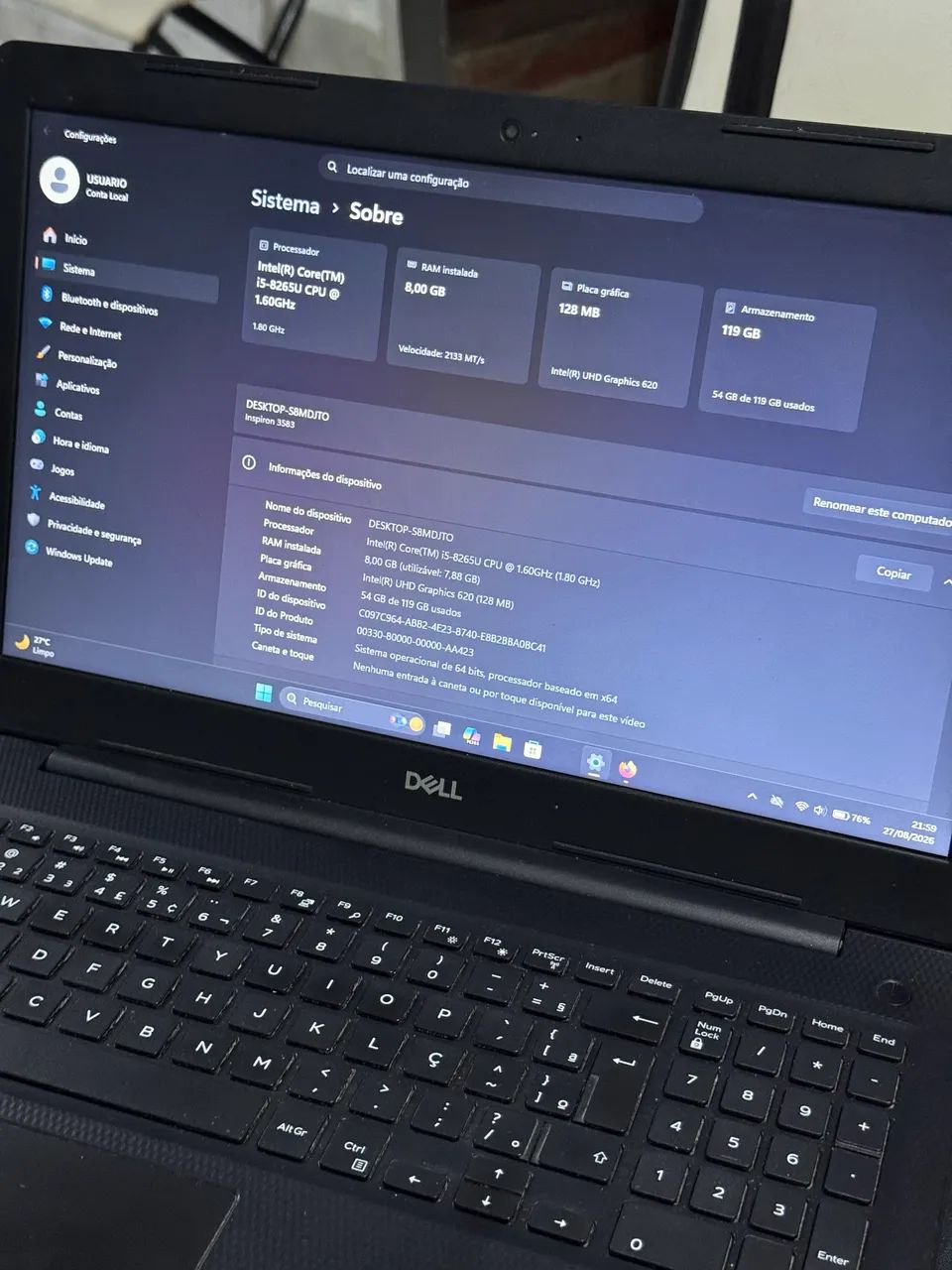 Notebook Dell - Foto 3