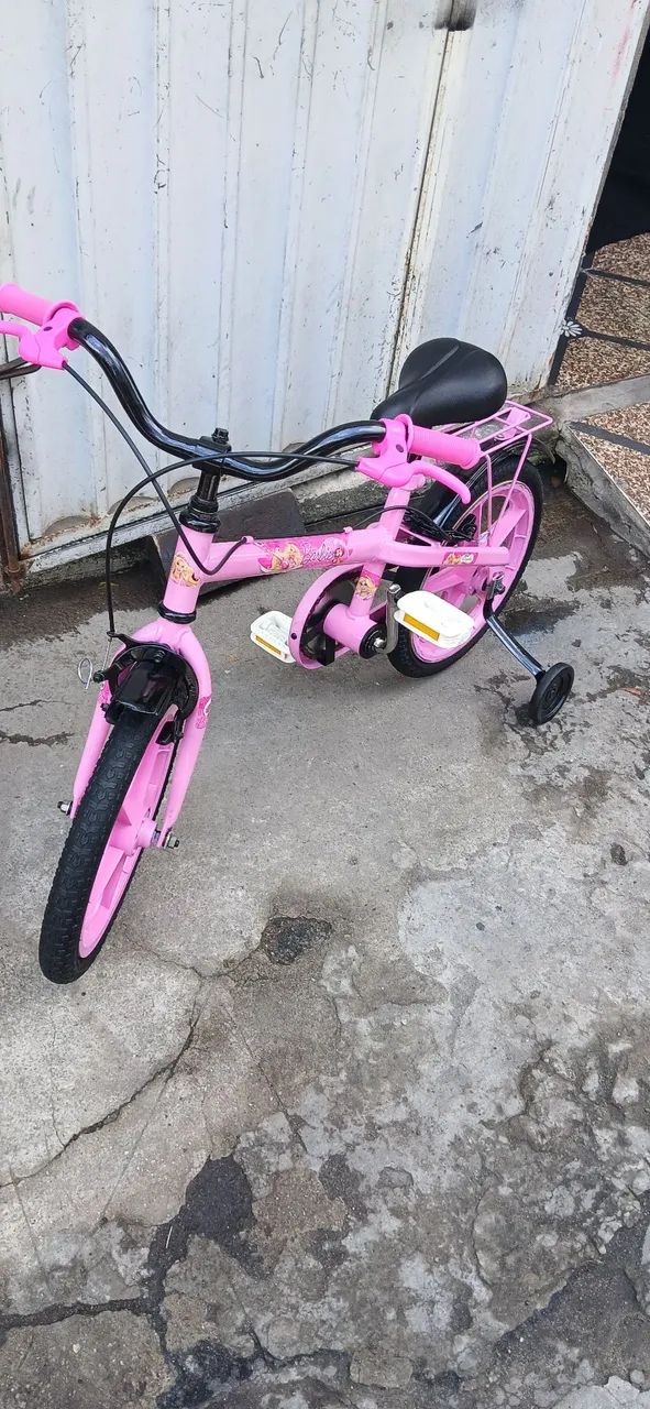Bicicleta aro 16 cor rosa  - Foto 2