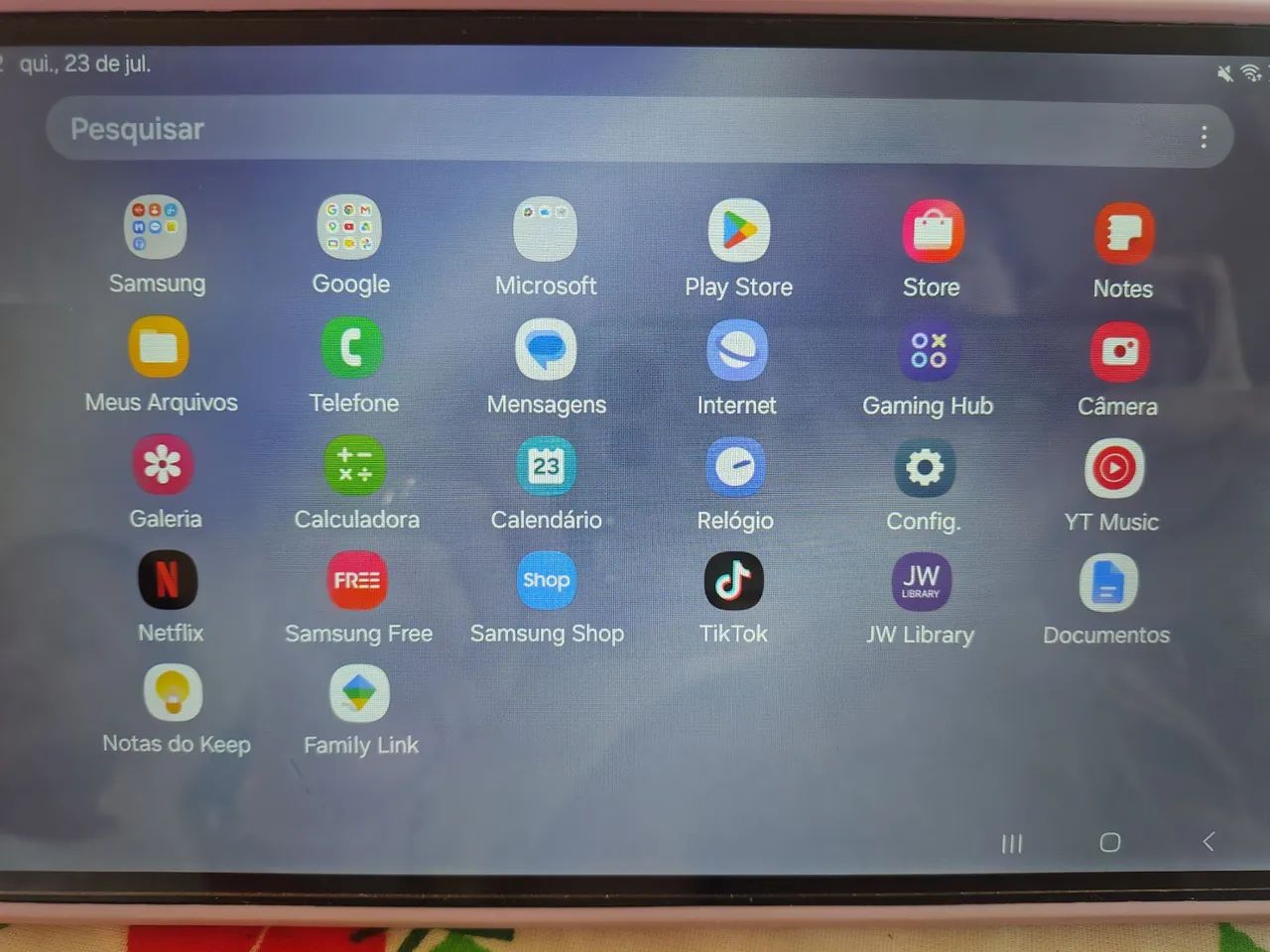 Tablet Samsung Galaxy A7 Lite 32g/4gb ram Ótimo estado