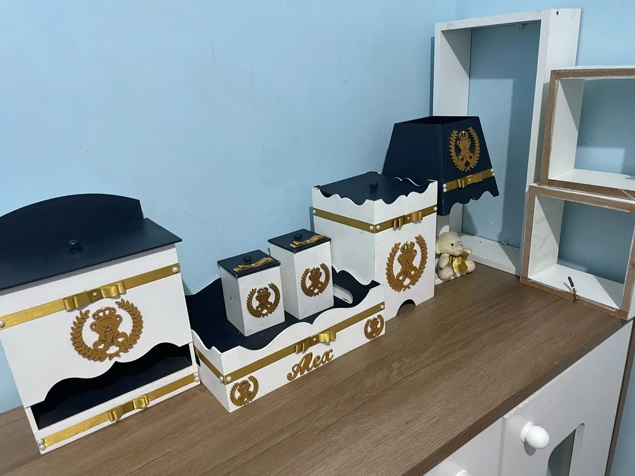 Kit para quarto de bebê em mdf 