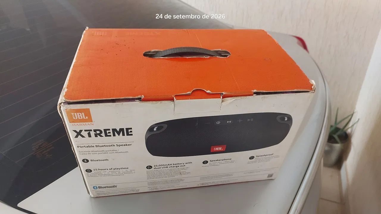 Caixa de som jbl xtreme 