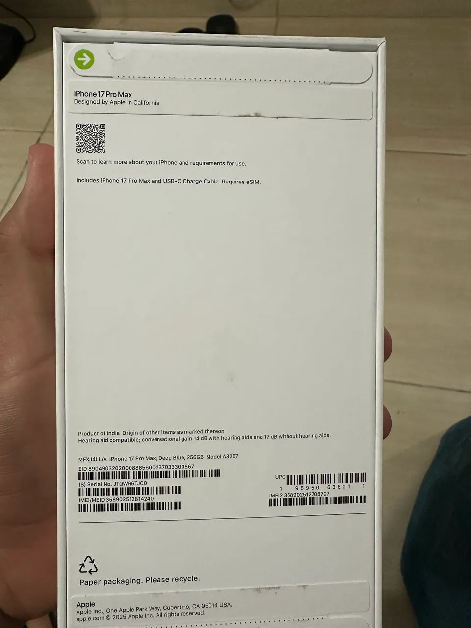 iPhone 17 pro Max  - Foto 2
