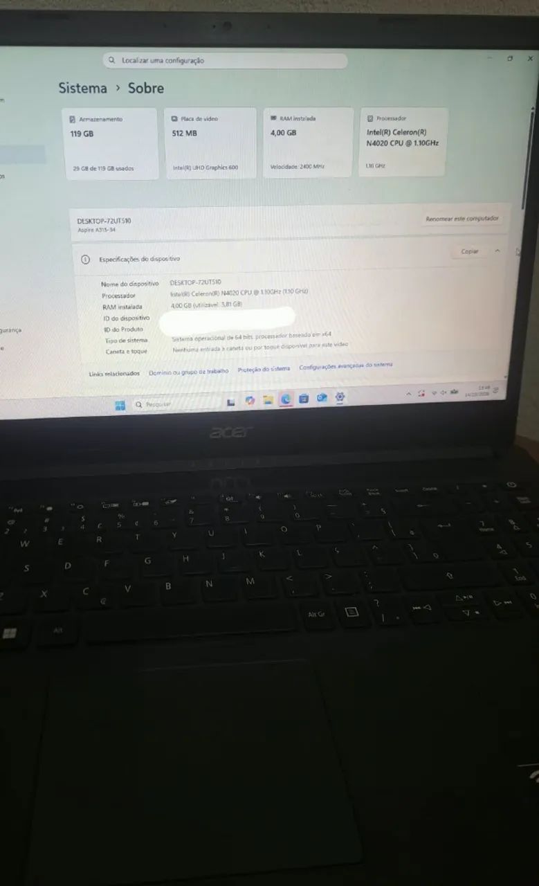Notebook Acer Aspire 3 - Foto 2