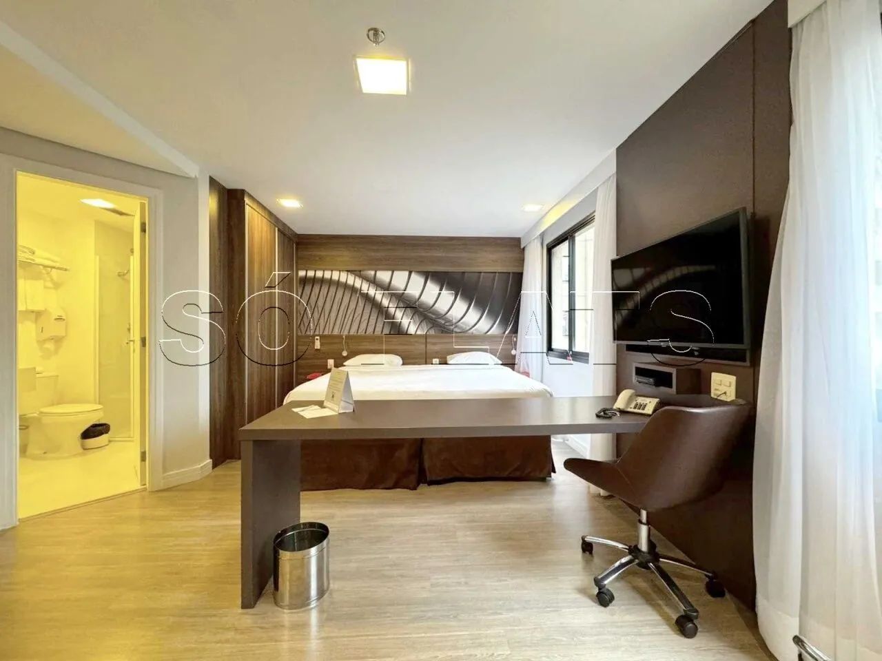 Flat em Moema com 02 dorms, prox a estação Moema do Metrô - Foto 4