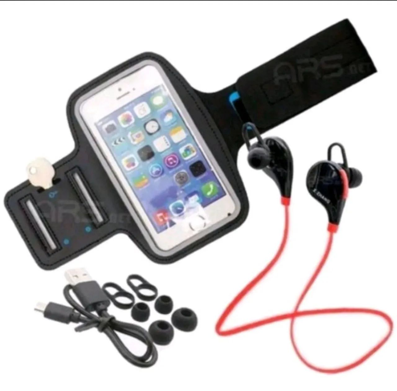 Fone sem fio e mais a braçadeira 