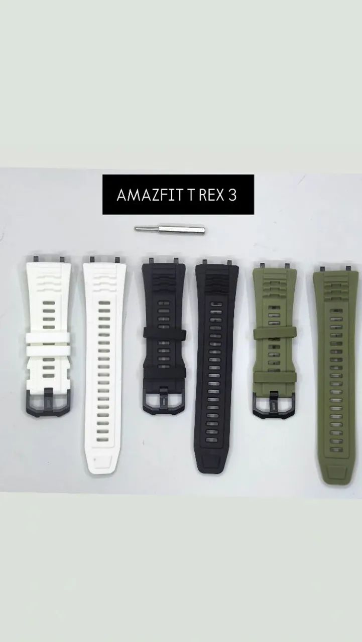 Pulseira Amazfit T Rex 3 Silicone sport - Foto 4