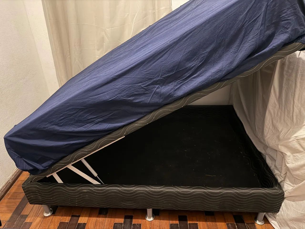 Base Cama Box Baú Casal Ortobom
