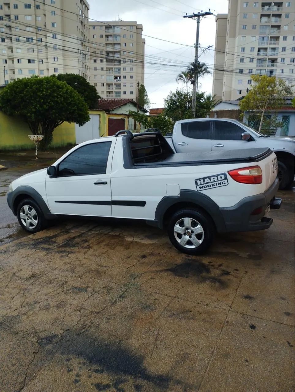Fiat Strada Working Hard 1.4 Fire Flex 8V CS 2020 - Foto 2
