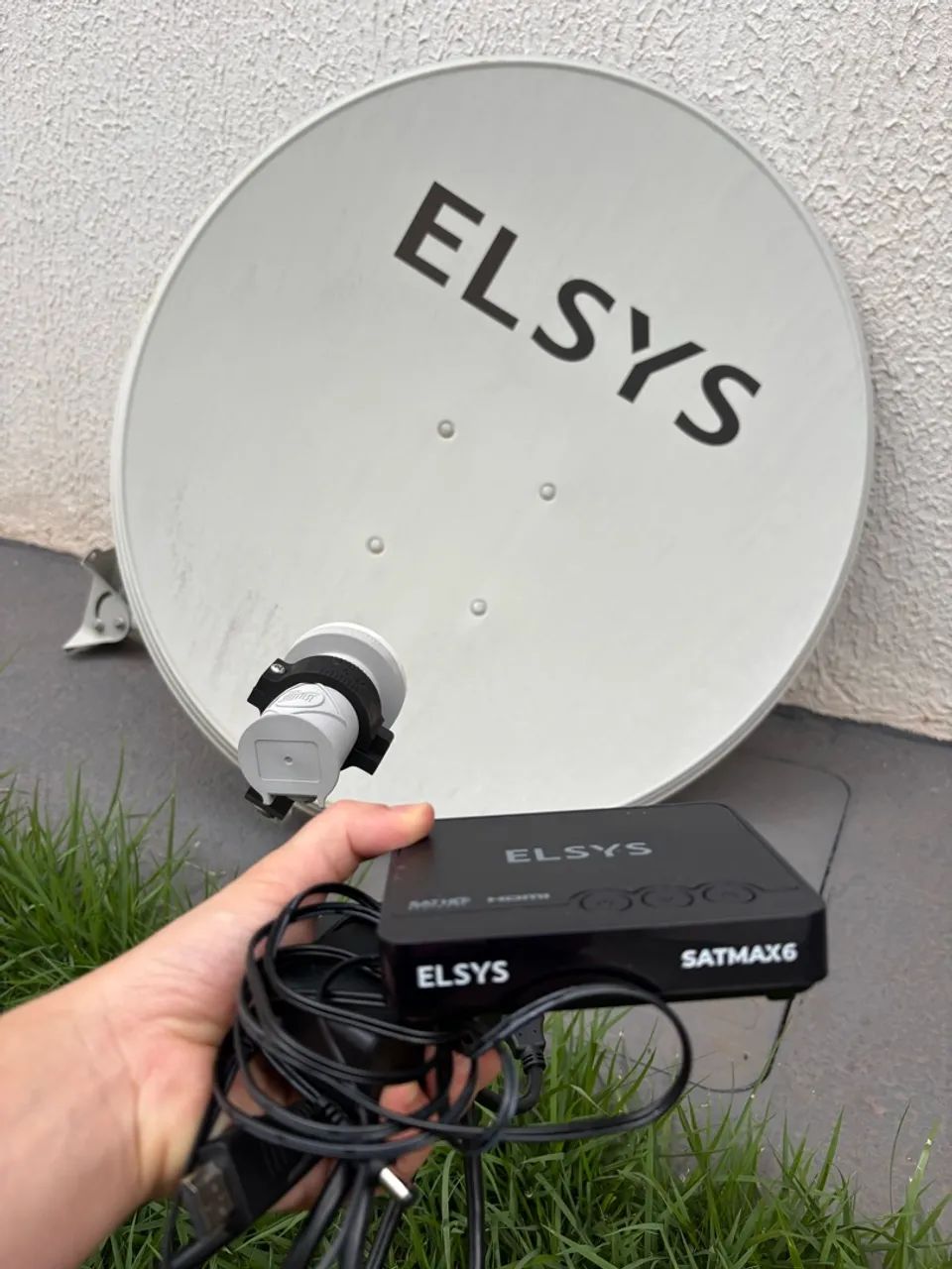 Antena e receptor Elsys