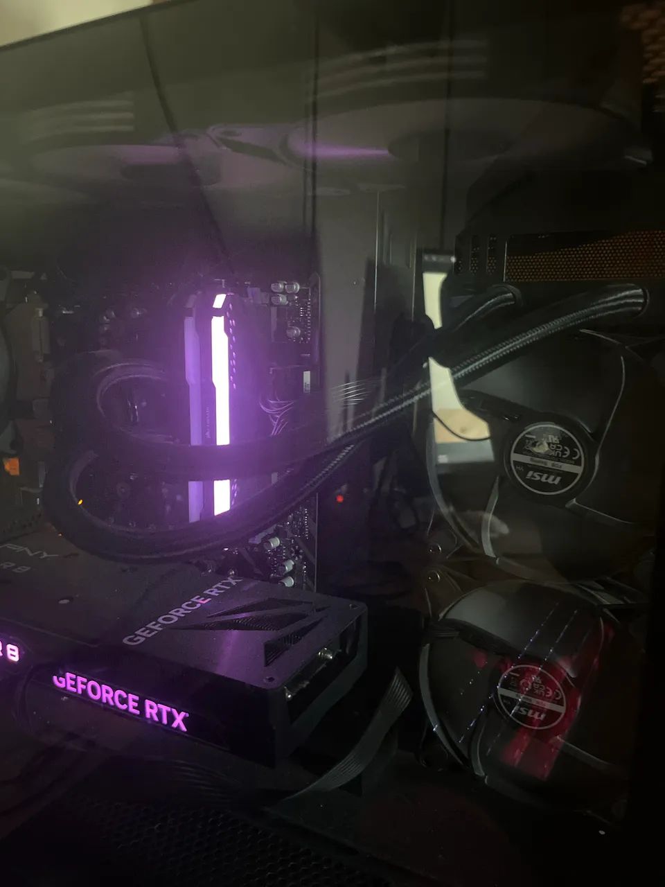 water cooler msi 240mm usado rgb