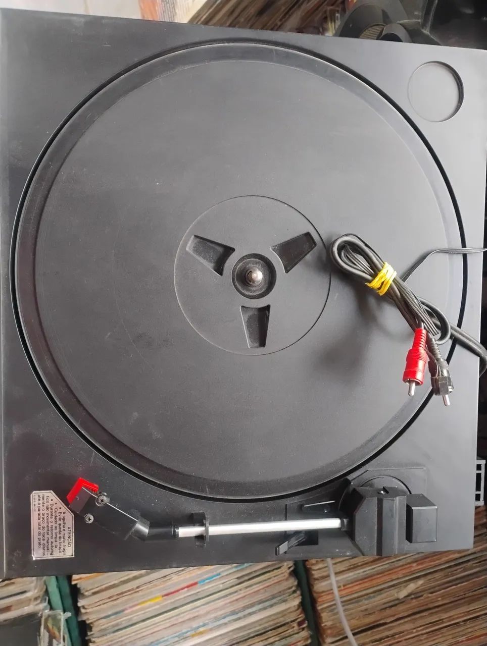 Toca discos Sony funcionando mas tá sem a agulha !! - Foto 3