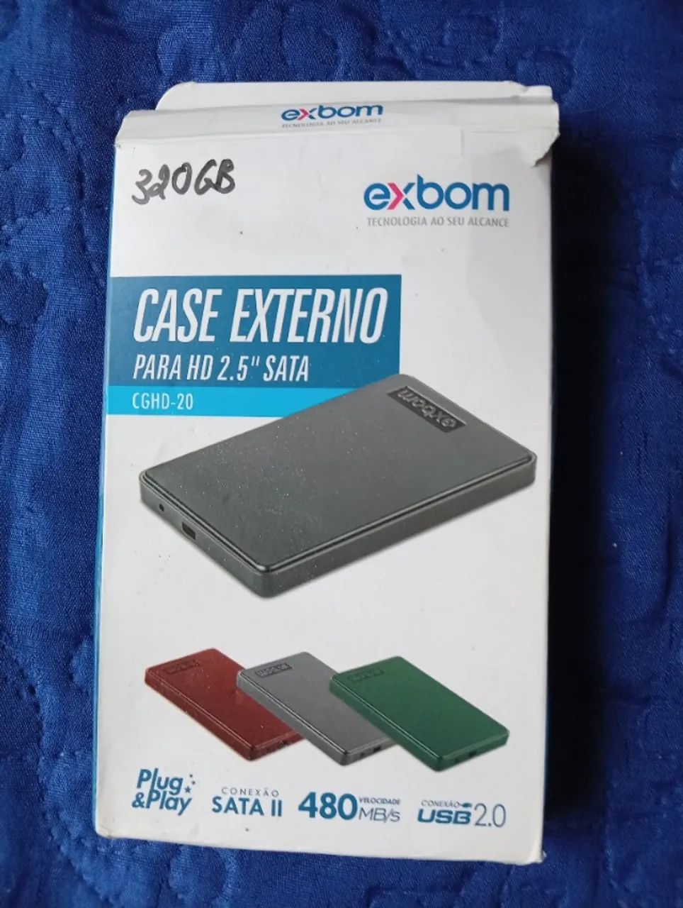 HD Externo Seagate 298GB