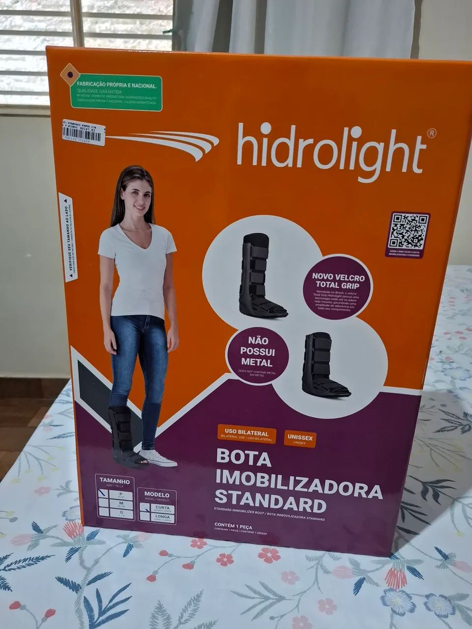 BOTA IMOBILIZADORA PE ESQUERDO  - Foto 5
