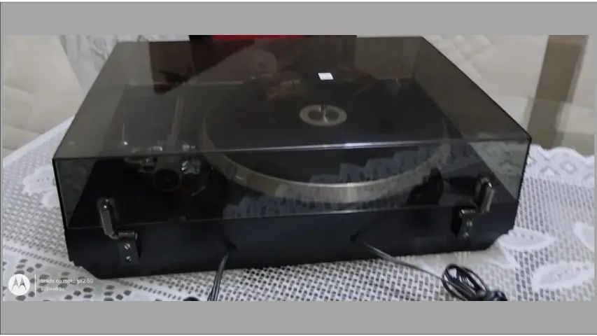 Toca Discos Philips Af829 Capsula Original Agulha Nova Vídeo - Foto 4