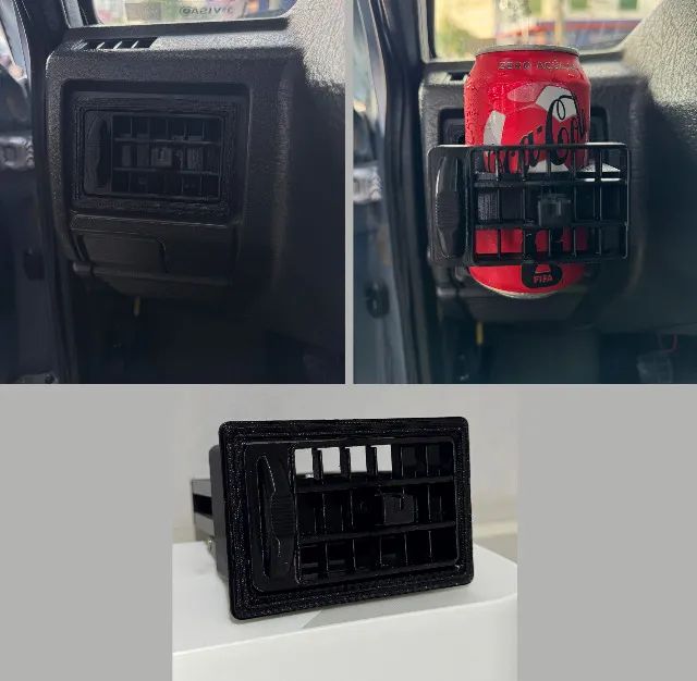 Difusor de Ar Porta Copos Gol Parati Saveiro Quadrado 87 a 96 