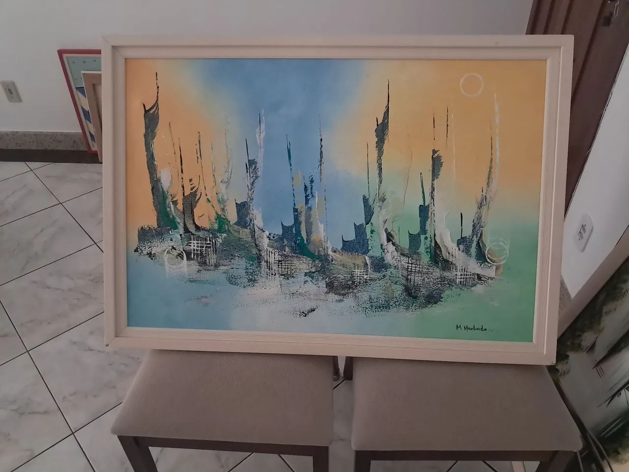 Ququer quadro 100 reais - Foto 4