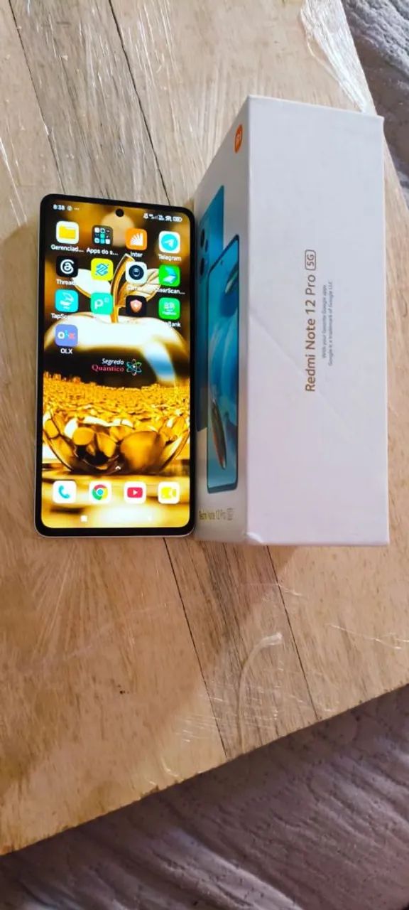 Celular Redimi Note 12 Pro 5G polar white 8gb Ram 256 gb ROM  - Foto 2