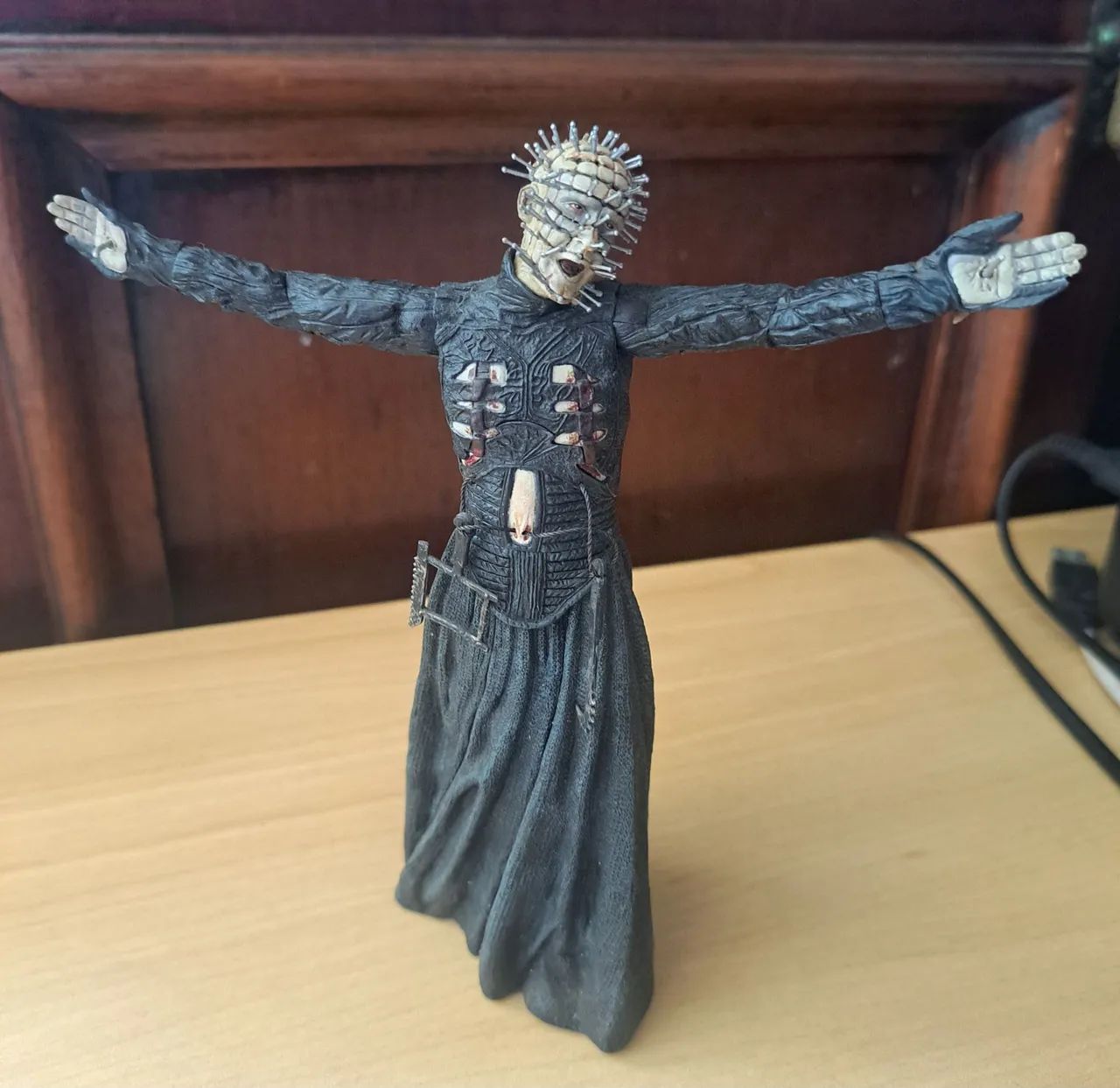 Figura Pinhead Hellraiser 3 Hell on Earth 2003 Clive Barker NECA  - Foto 2