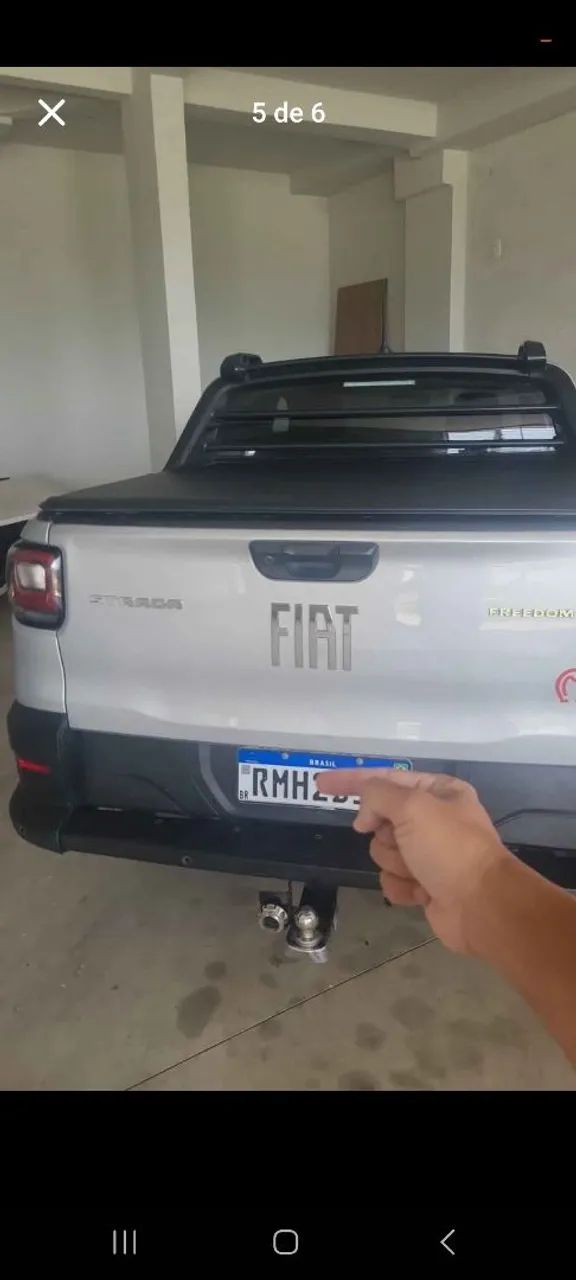 Fiat Strada Freedom 1.3 Flex 8V CD 2021 - Foto 4