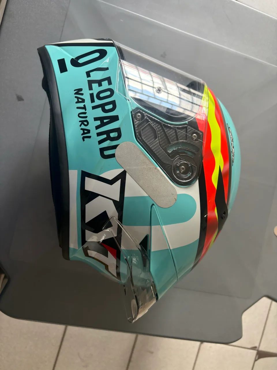 Capacete KYT Tt Course - Leopard - Peças para motos - Setor Bueno ...