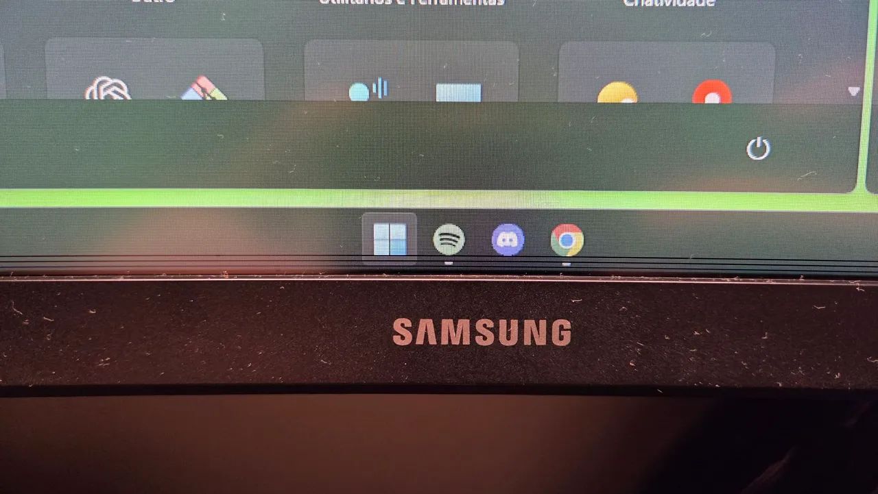 Samsung Odssey G5 Ultrawide 34" com detalhe - Foto 3