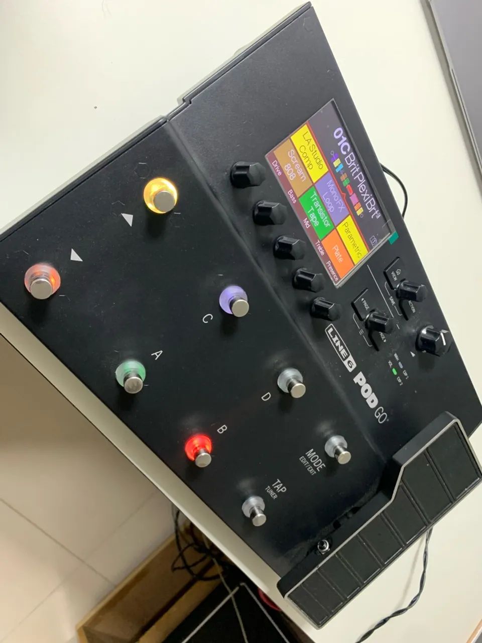 Pedaleira Line 6 Pod Go