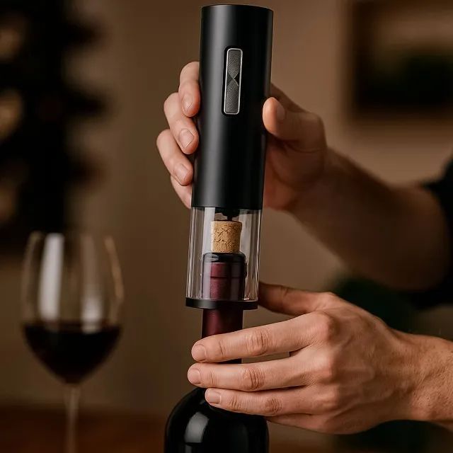 Abridor de Vinho Elétrico Luatek - Foto 6