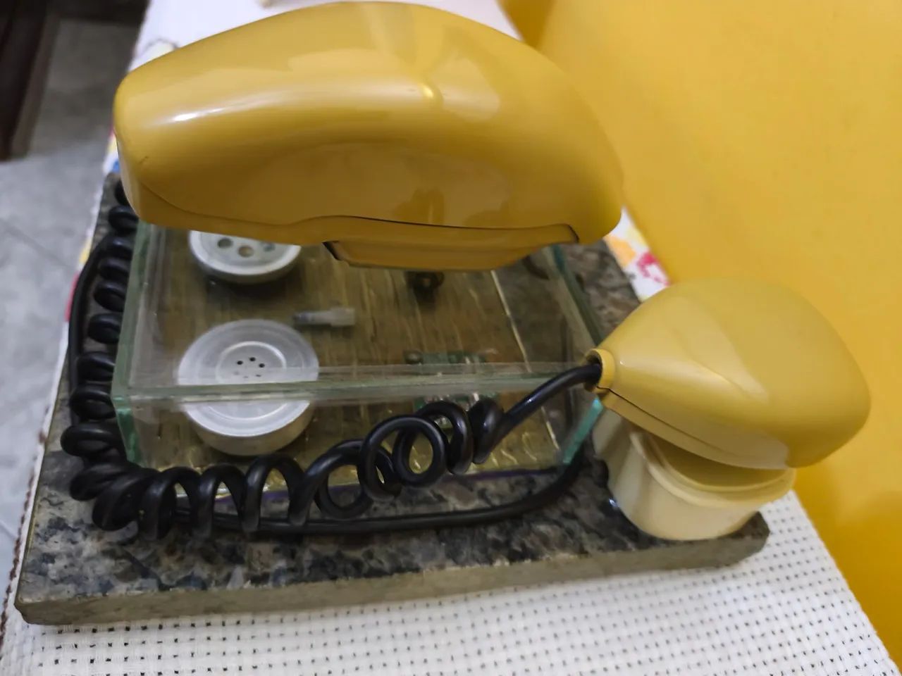  Telefone Gondola Vintage com base de vidro  - Foto 2
