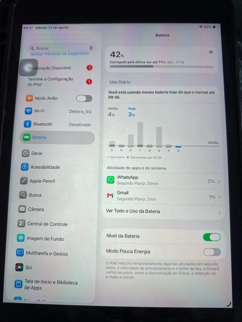 iPad 9 geração - 64Gb - Foto 3