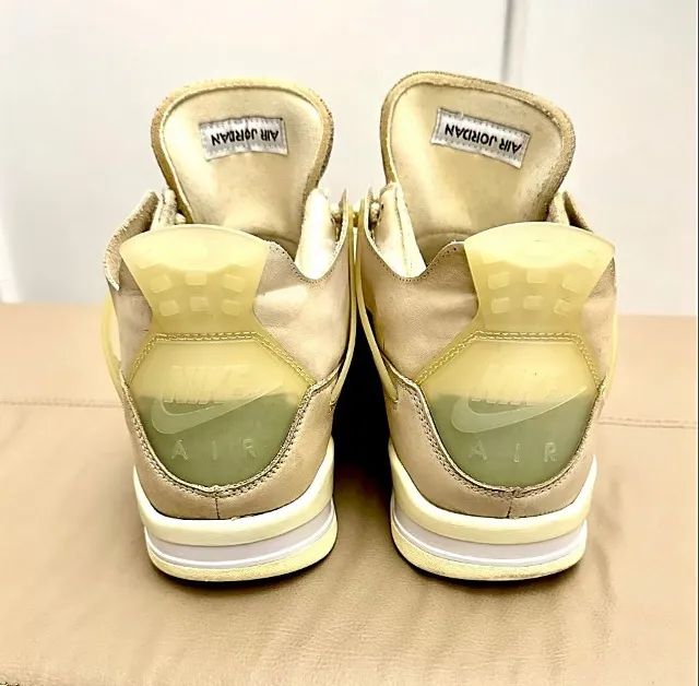 Air Jordan 4 Retro x Off-White "Sail" - Foto 4