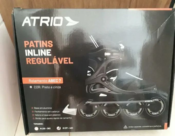 Patins inline regulável  - Foto 3