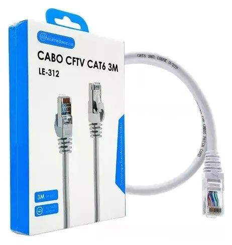 Cabo rede CAT6 3m IT-BLUE LE-312