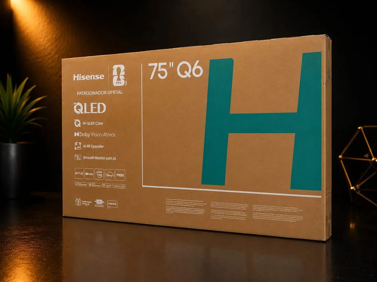 Hisense 75 Polegadas QLed Q6 (Lacrada)