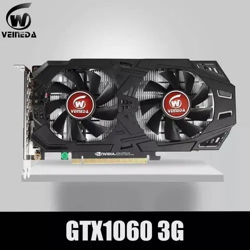 Placa de Vídeo GTX 1060 3gb