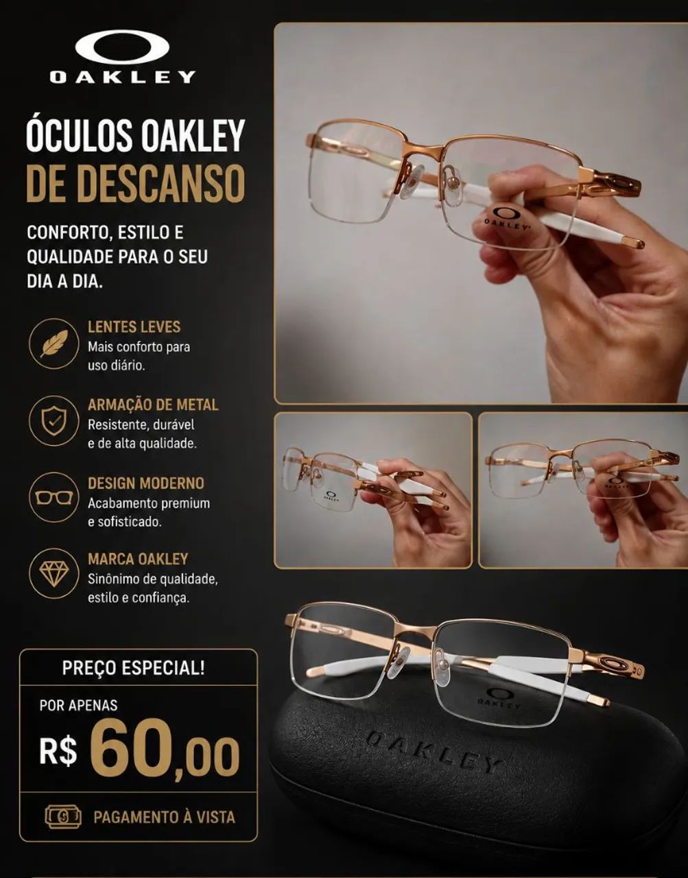 Vendo óculos Oakley 