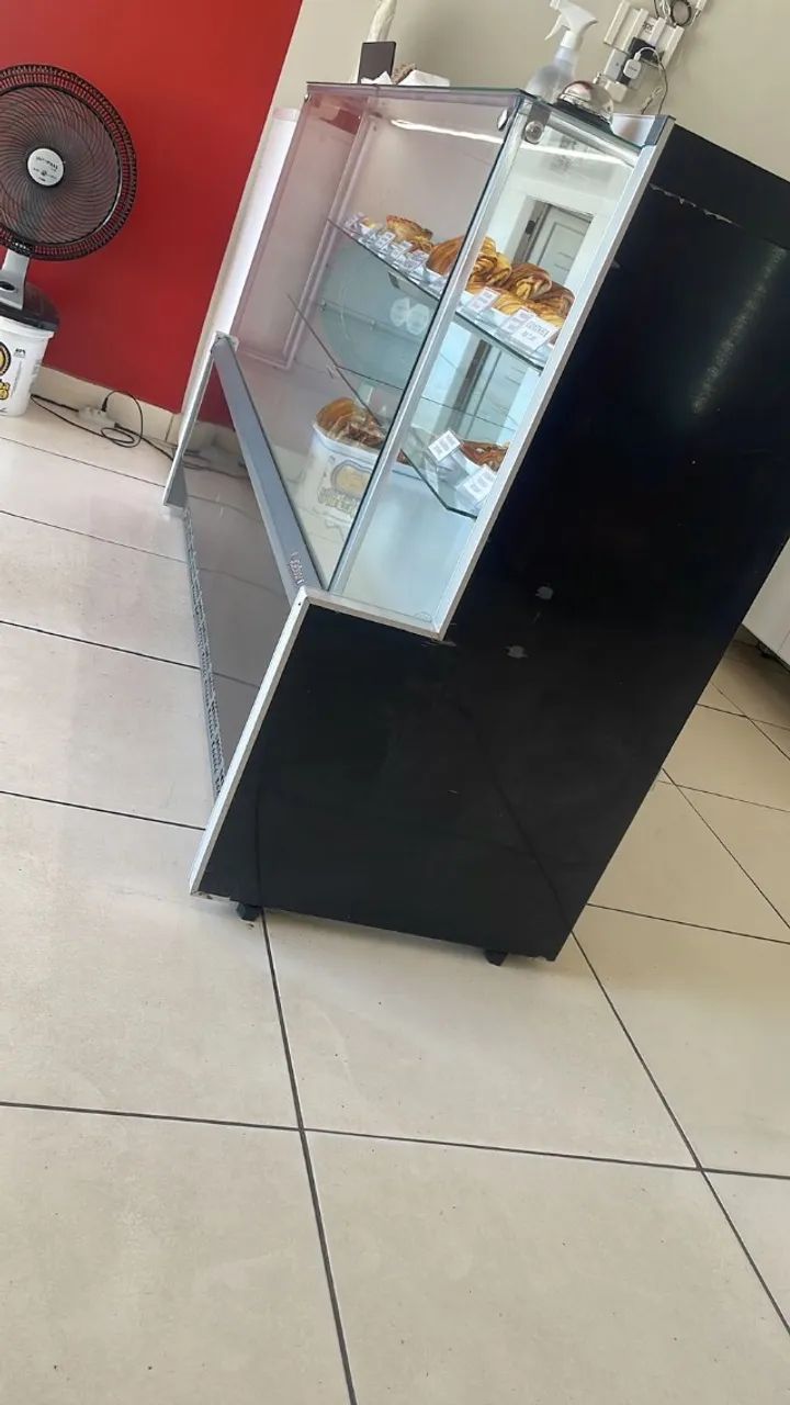 Balcão vitrine Gelopar 1,75 usado - Foto 2