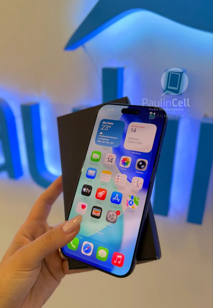 IPhone 17 Pro Max 256gb azul  - Foto 3