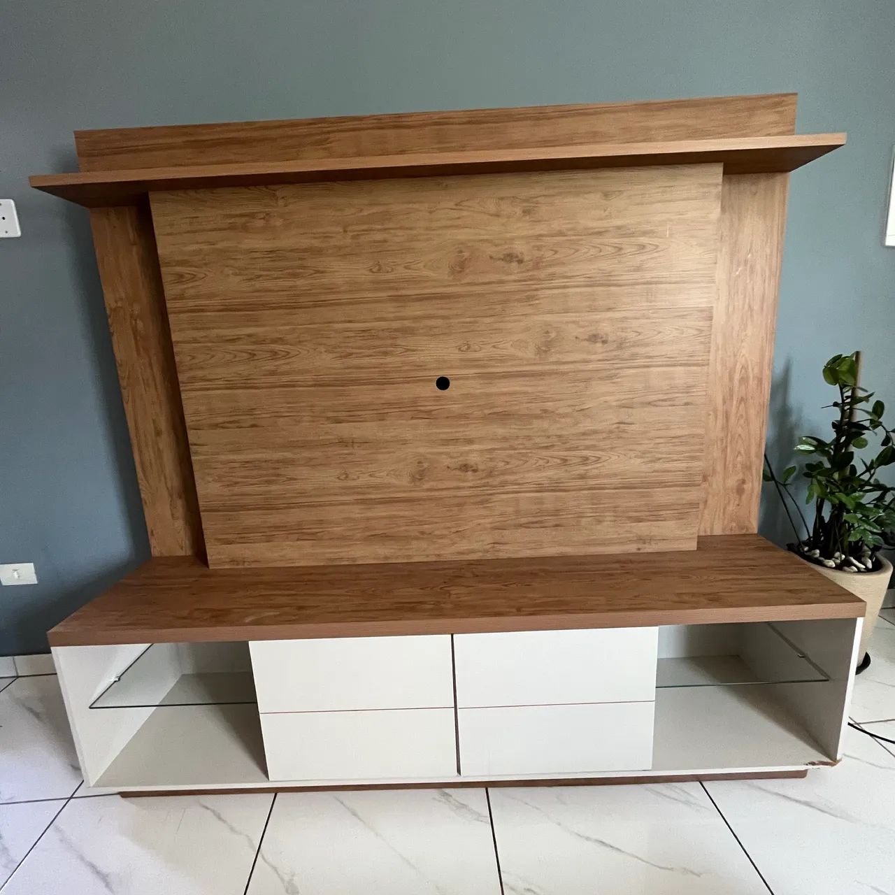 Rack com Painel para TV até 65 Polegadas