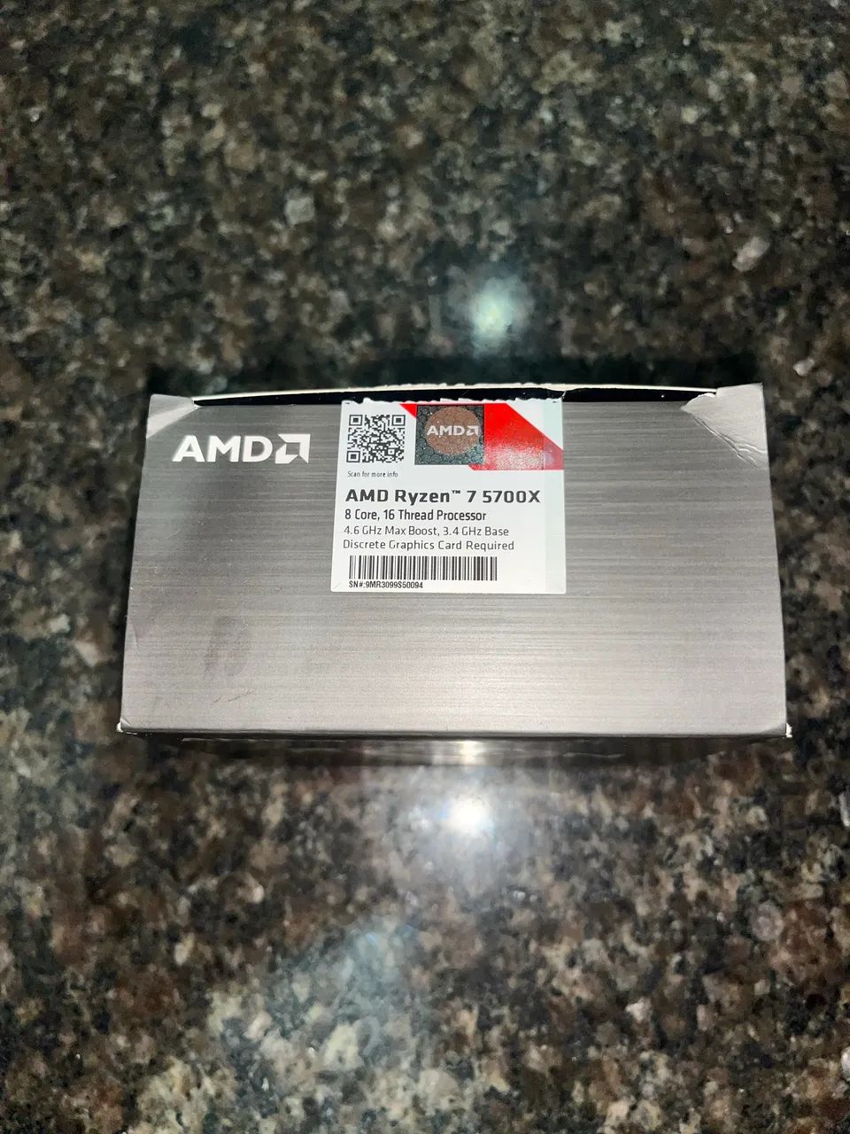 PROCESSADOR AMD R7 5700X NOVO - Foto 2