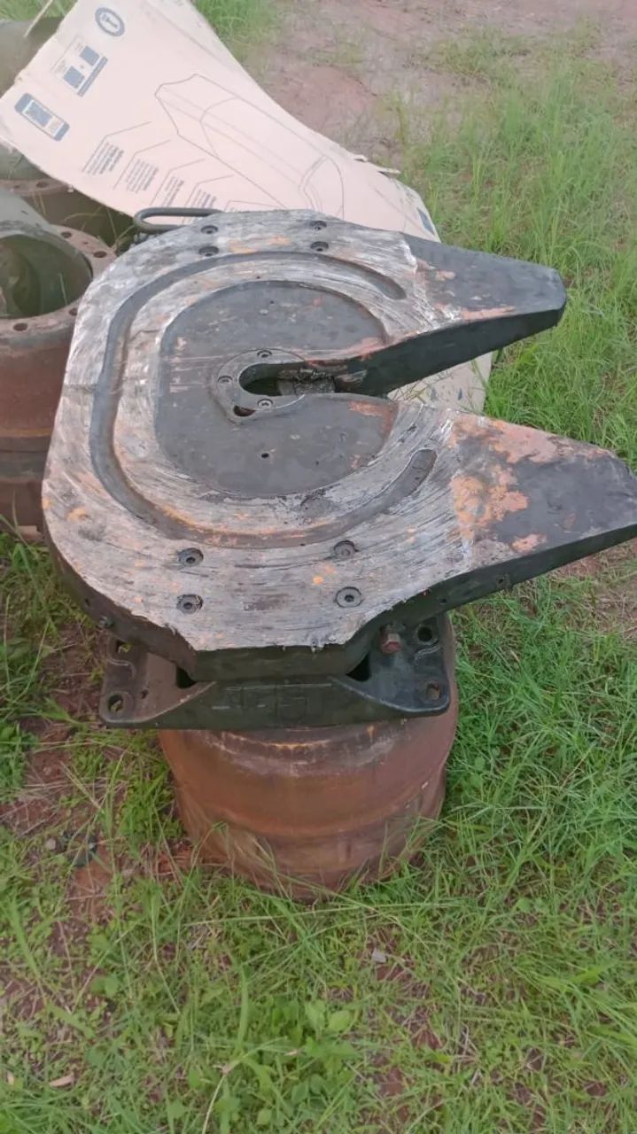 Vendo quinta roda JOST para pino rei de duas polegadas  - Foto 4