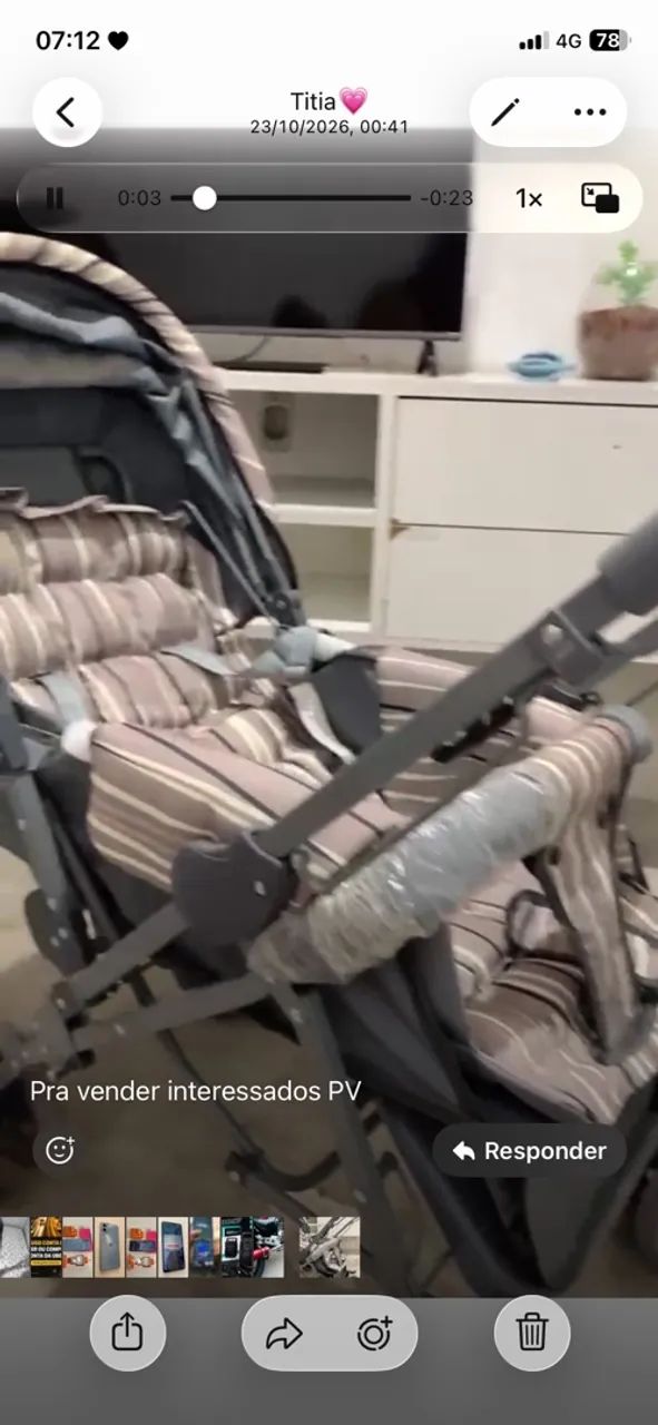 Carrinho de bebê 