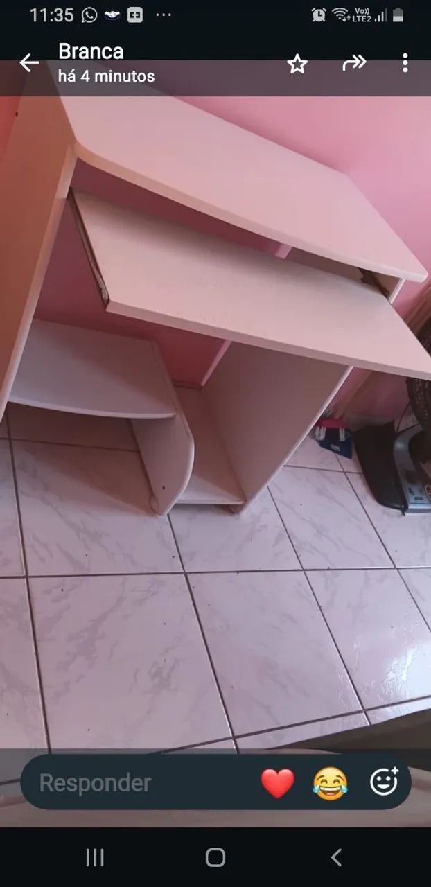 Vendo mesa para computador em perfeito estado. - Foto 2