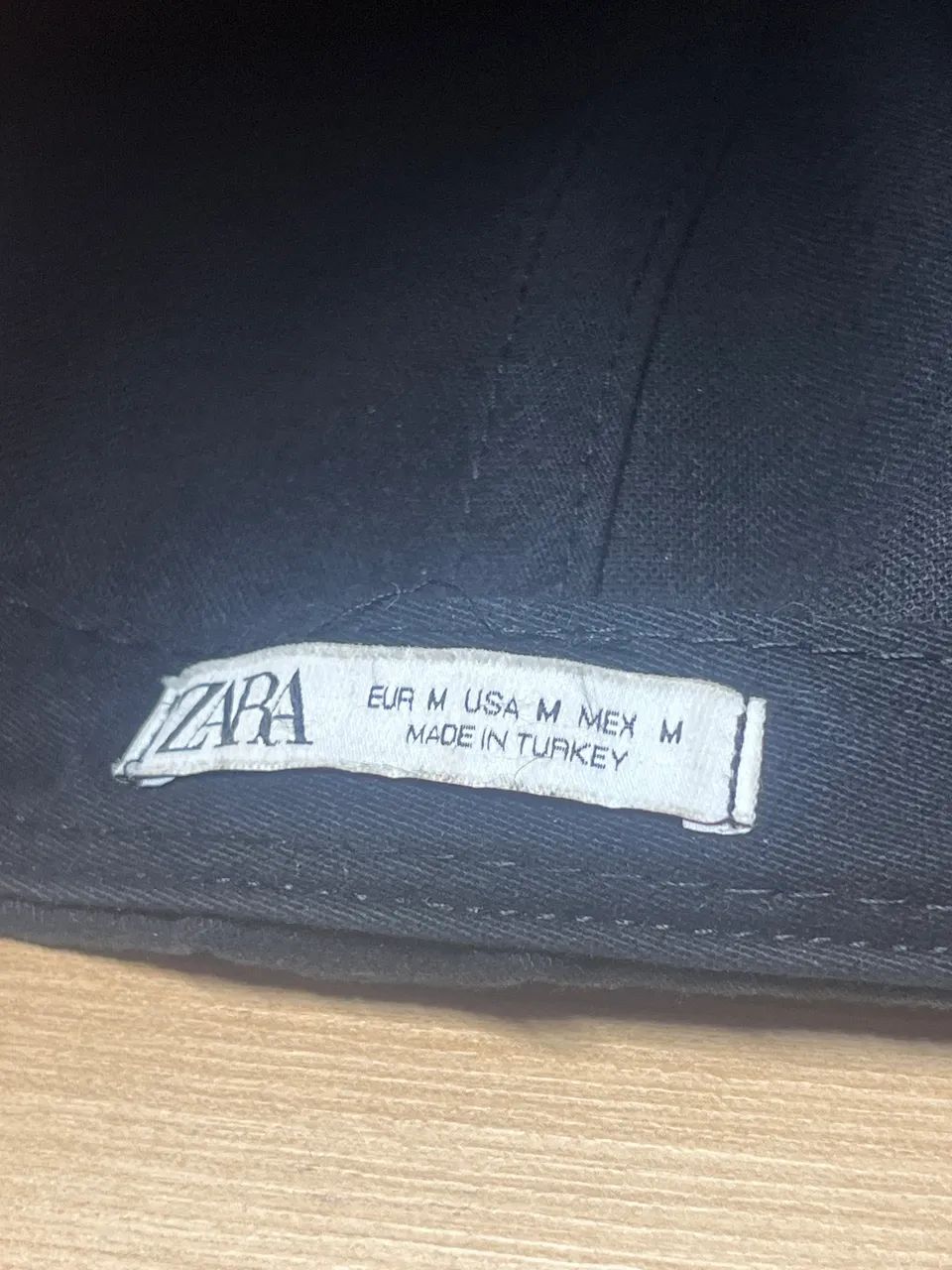 Boné Preto Zara - Foto 3